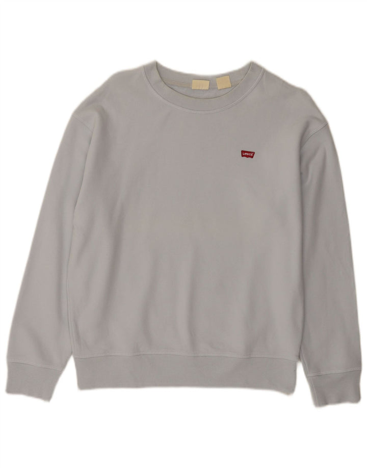Levi's Damen-Sweatshirt in Übergröße, Gr. 10, Größe S, Blau