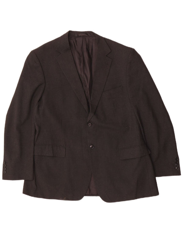 Marks & Spencer Herren-Blazer mit 2 Knöpfen, UK 44, XL, grau, Polyester
