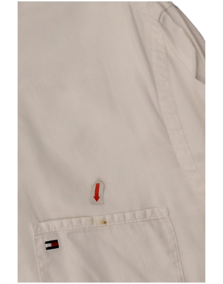 Tommy Hilfiger Herren Slim Fit Hemd Mittelweiß