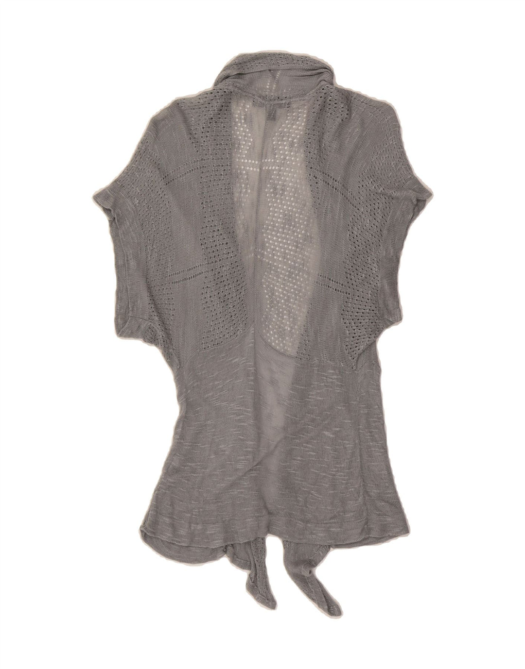 MOSSIMO Womens Open Cardigan Sweater UK 6 XS Grey Rayon Vintage Mossimo and Second-Hand Mossimo from Messina Hembry 