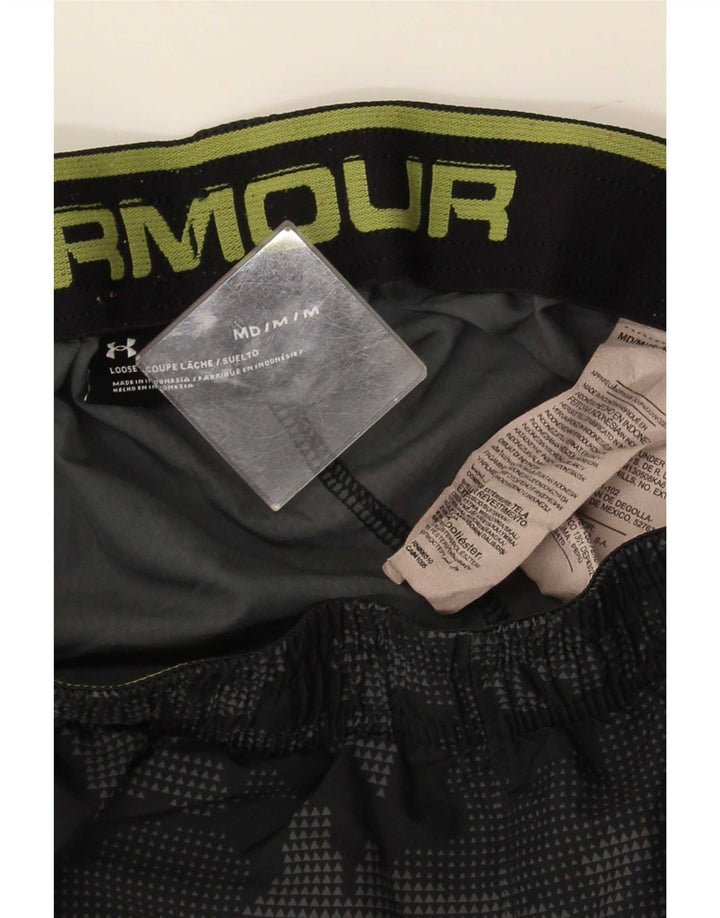 Under Armour Herren-Sportshorts aus mittelgrauem Camouflage-Polyester