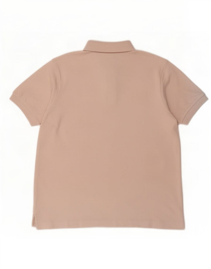 Lacoste Herren-Poloshirt, Größe 5, groß, Rosa