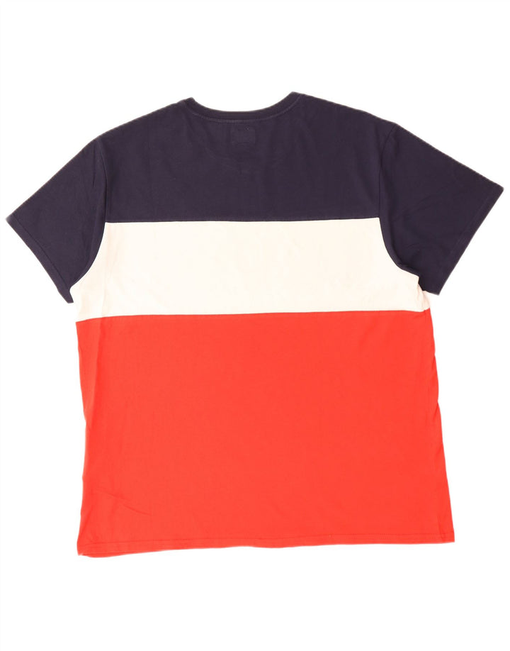LEVI'S Herren-T-Shirt mit Grafik, XL, mehrfarbig, Colourblock-Baumwolle