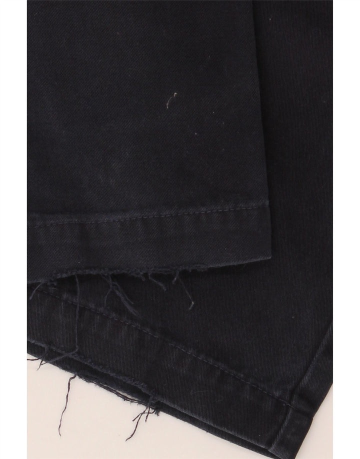 DOCKERS Herren Khakis Straight Chino Hose W33 L32 Marineblaue Baumwolle