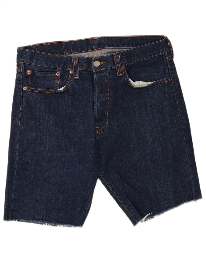 Levi's Herren 501 Denim Shorts W32 Mittelblaue Baumwolle