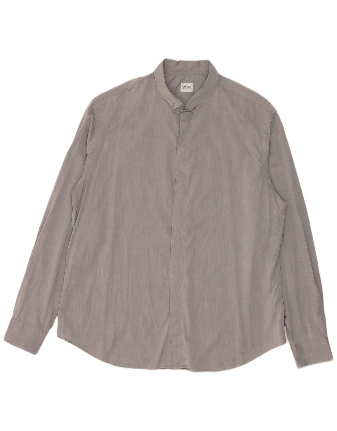 Armani Collezioni Herrenhemd 2XL Grau