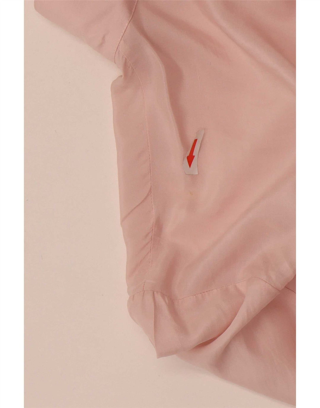Vintage Damen übergroße Hemdbluse IT 44 Mittelrosa Seide