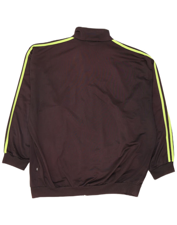 Adidas Herren Trainingsanzug Top Jacke UK 46/48 XL Schwarz Polyester