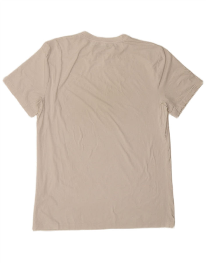 Calvin Klein Herren T-Shirt Top Mittelweißes Polyester