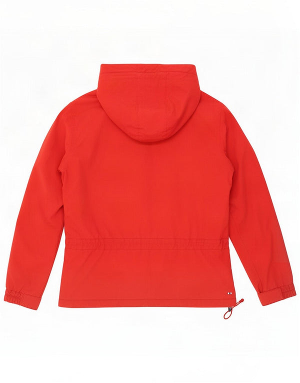 Napapijri Geographic Graphic Anorak-Jacke für Jungen, 13–14 Jahre, rotes Polyamid