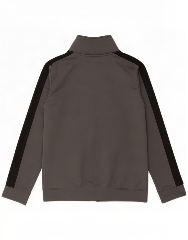 Under Armour Jungen-Trainingsanzug-Top-Jacke, 11–12 Jahre, Größe L, Grau, Farbblock