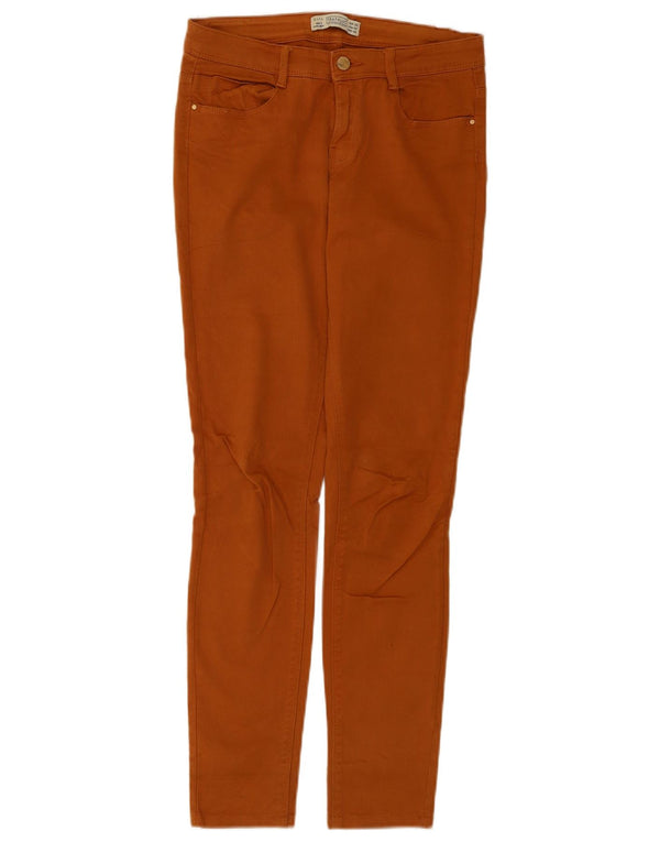 Zara Damen Trafaluc Skinny Jeans EU 36 XS W26 L29 Braun