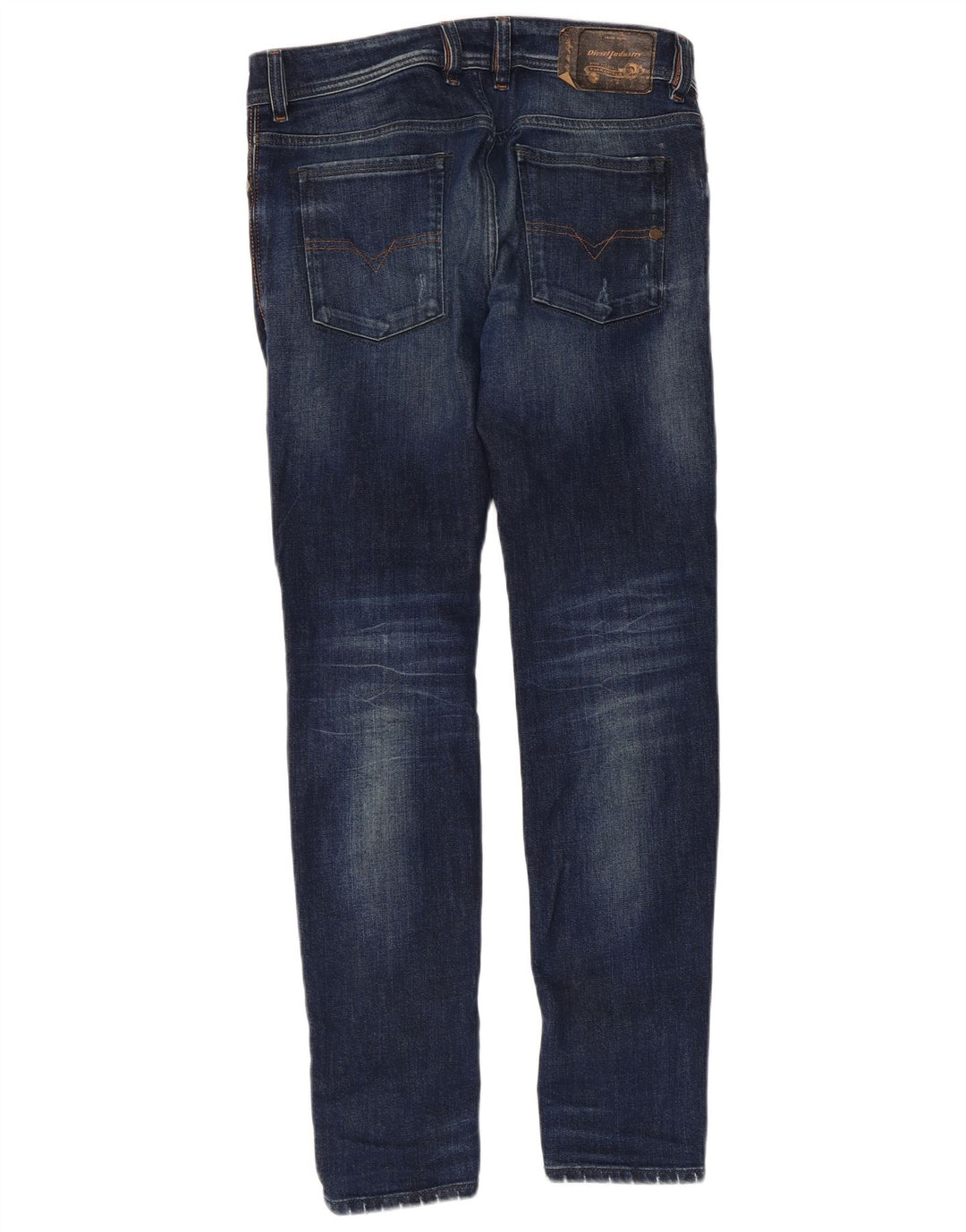 DIESEL Herren Sleenker Distressed Slim Skinny Jeans W30 L30 Blaue Baumwolle