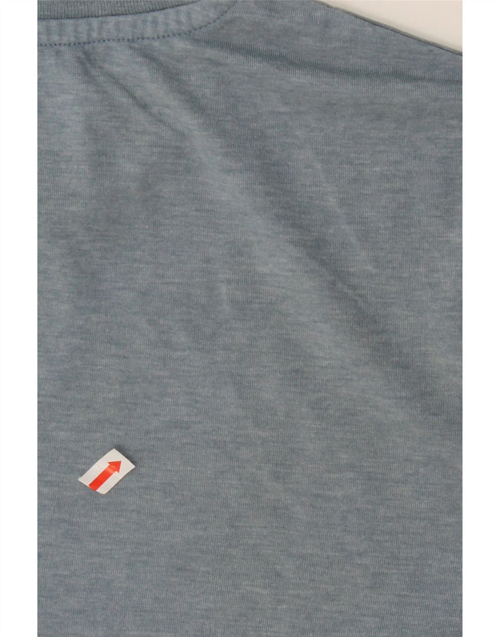 JACK & JONES Mens Core Graphic T-Shirt Top Large Blue Cotton Vintage Jack & Jones and Second-Hand Jack & Jones from Messina Hembry 