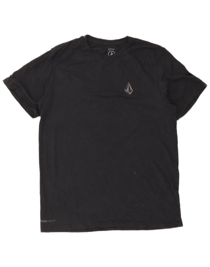 Volcom Herren Modern Fit Graphic T-Shirt Top Large Schwarz Baumwolle