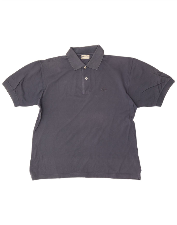 Sergio Tacchini Herren Poloshirt Large Marineblau