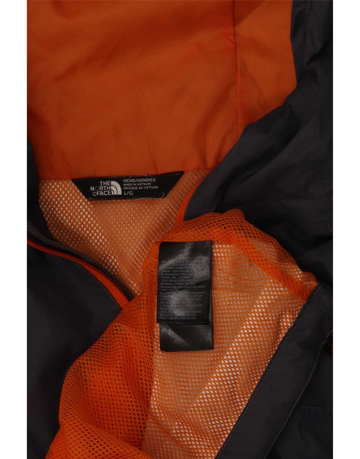 The North Face Herren-Regenjacke mit Kapuze, UK 40, großes graues Nylon