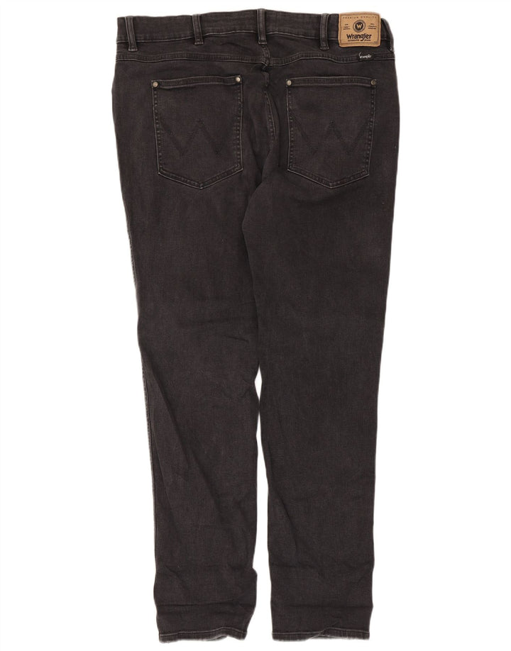 Wrangler Herren Sid Slim Jeans W38 L29 Graue Baumwolle