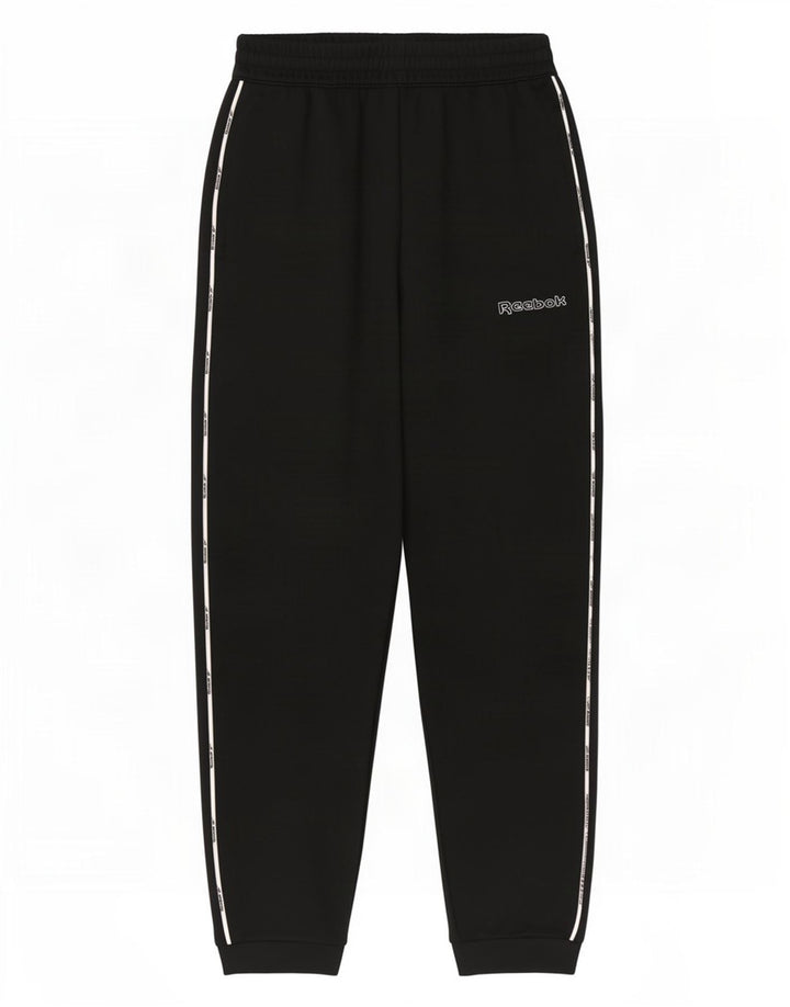 Reebok Herren-Trainingshose, Jogginghose, mittelschwarz, Baumwolle
