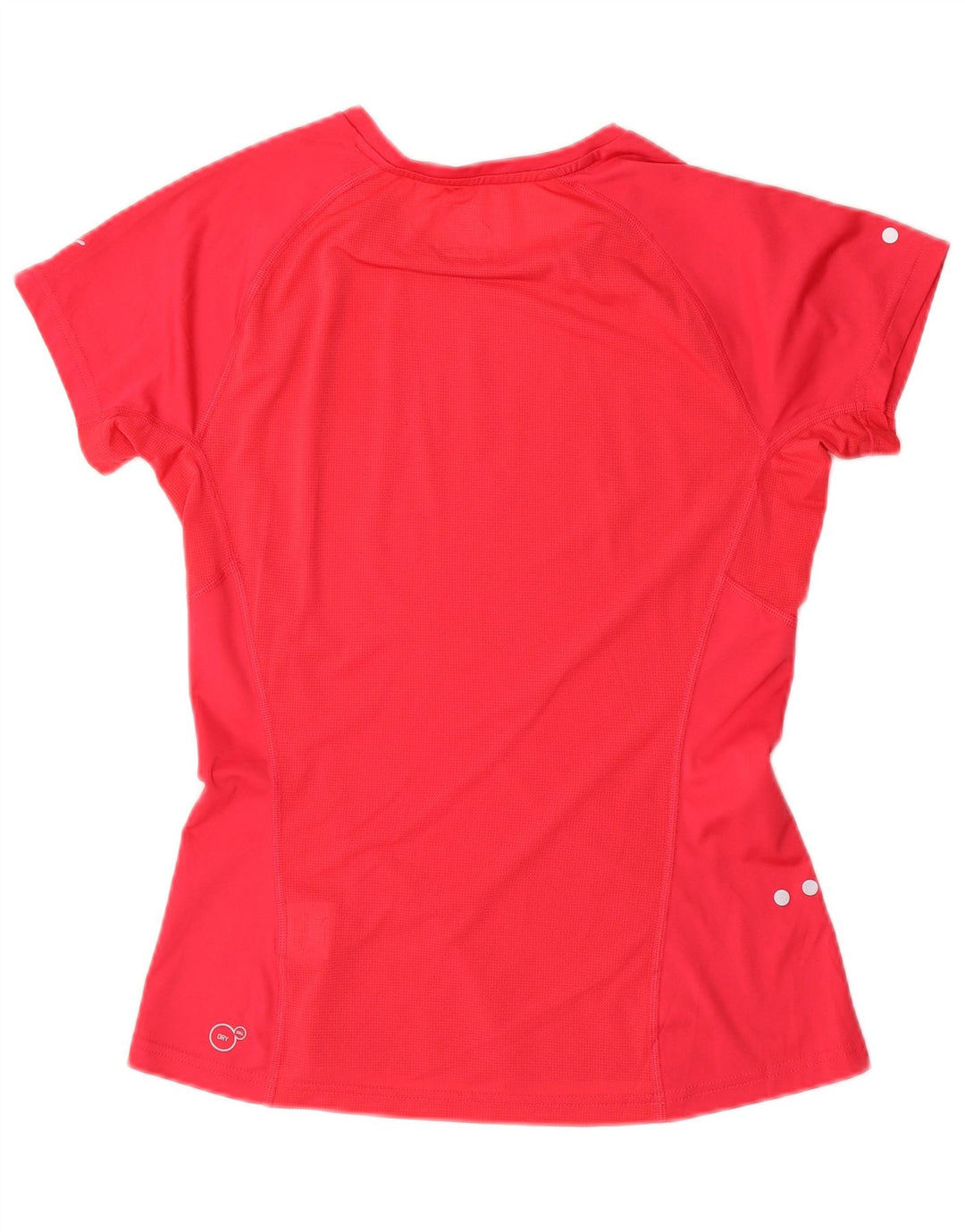 Puma Damen Grafik T-Shirt Top UK 10 Small Rot Polyester