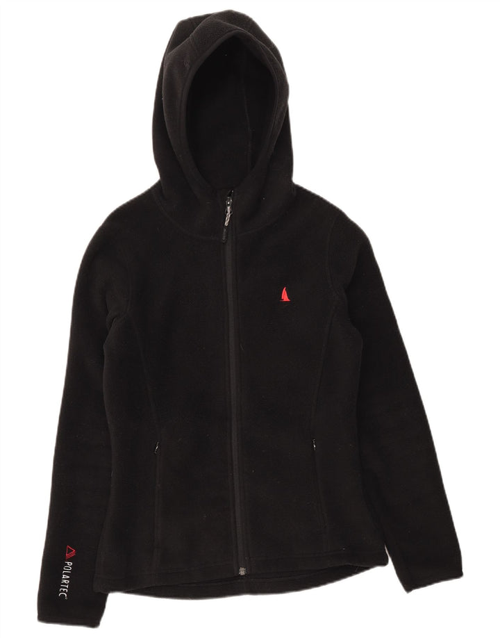 Musto Damen Polartec Kapuzen-Fleecejacke UK 8 Small Schwarz Polyester