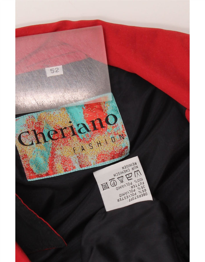 CHERIANO Herren Bomberjacke IT 52 XL Rot Polyester