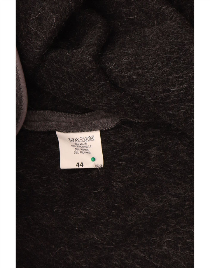 H.MOSER Damen Ponchomantel EU 44 XL Graue Wolle