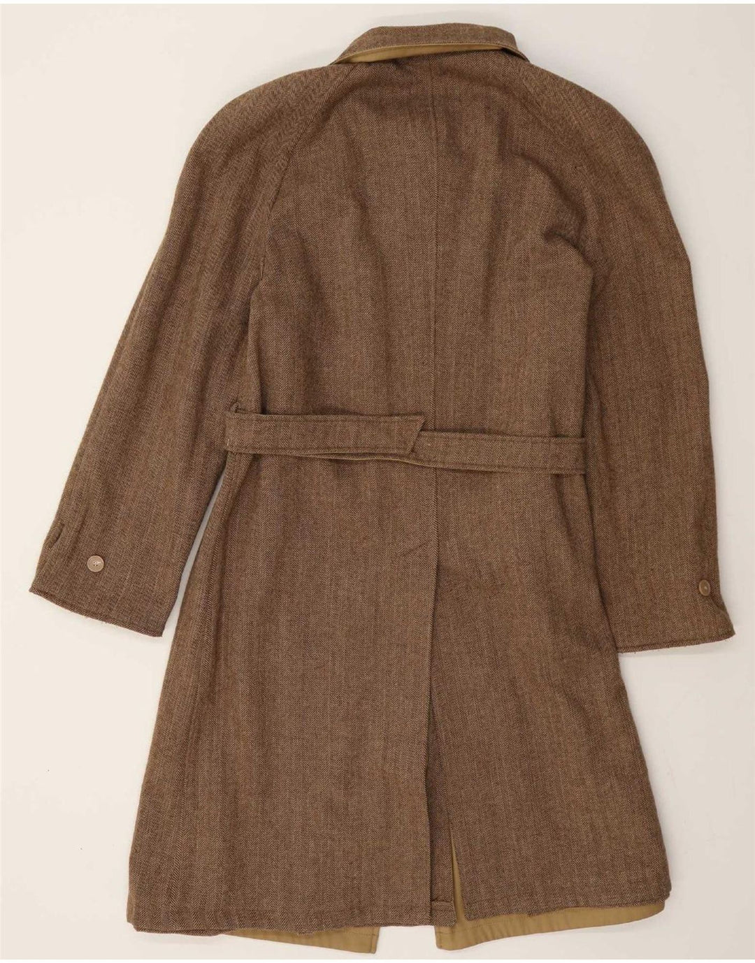 Vintage Herren Wendemantel UK 36 Small Beige