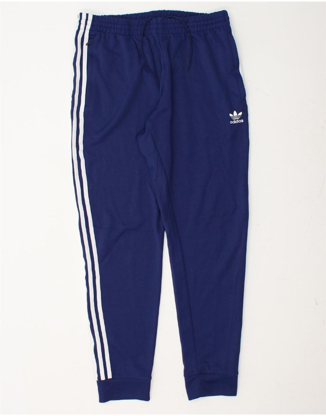 ADIDAS Herren-Trainingshose, Jogginghose, groß, marineblau, Polyester
