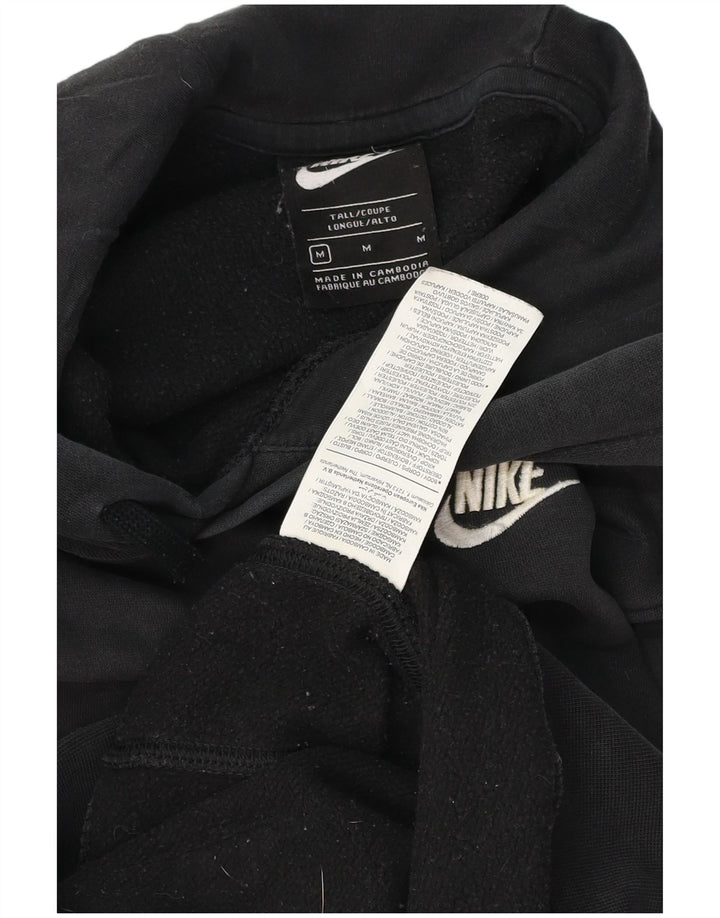 Nike Herren-Kapuzenpullover, mittelgroß, Schwarz, Baumwolle