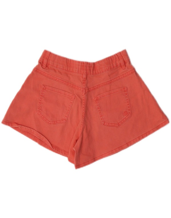 Benetton Mädchen-Freizeitshorts, 10–11 Jahre, W24, XL, Orange, Baumwolle