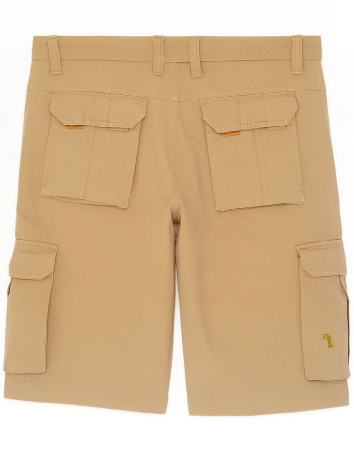 Carrera Herren Cargo Shorts Large W36 Beige Baumwolle