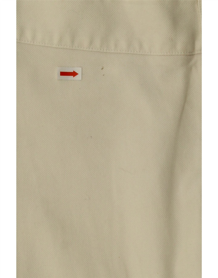 LACOSTE Womens Straight Casual Trousers Size 40 Medium W32 L23 Beige Vintage Lacoste and Second-Hand Lacoste from Messina Hembry 