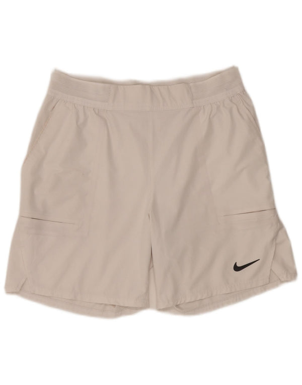 Nike Mens Dri Fit Cargo Sport Shorts Medium White