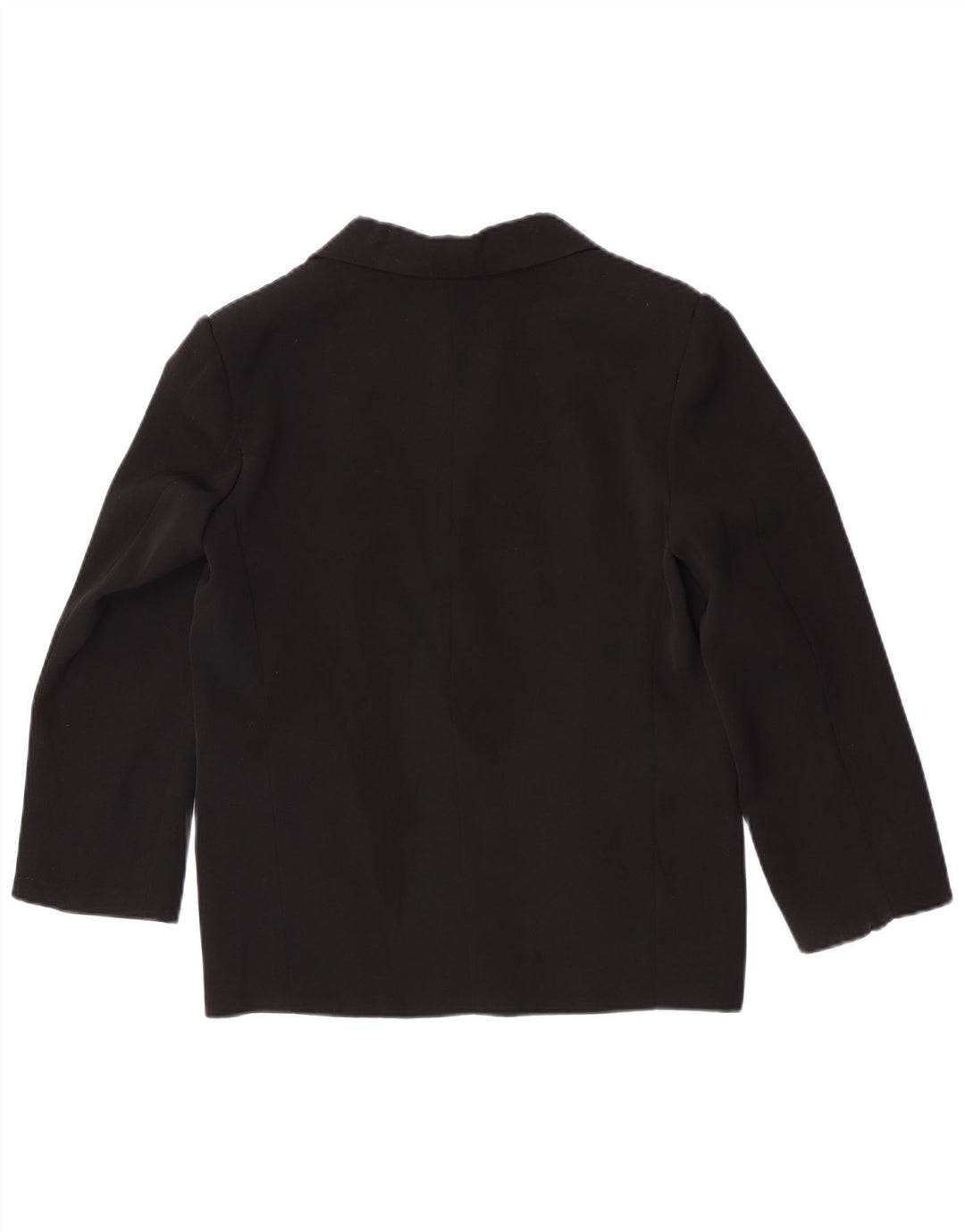 Vintage Jungen 3-Knopf-Blazerjacke 11-12 Jahre Schwarz