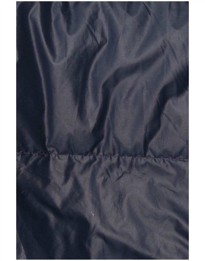 Vintage Herren Wattierte Jacke UK 40 Groß Marineblau