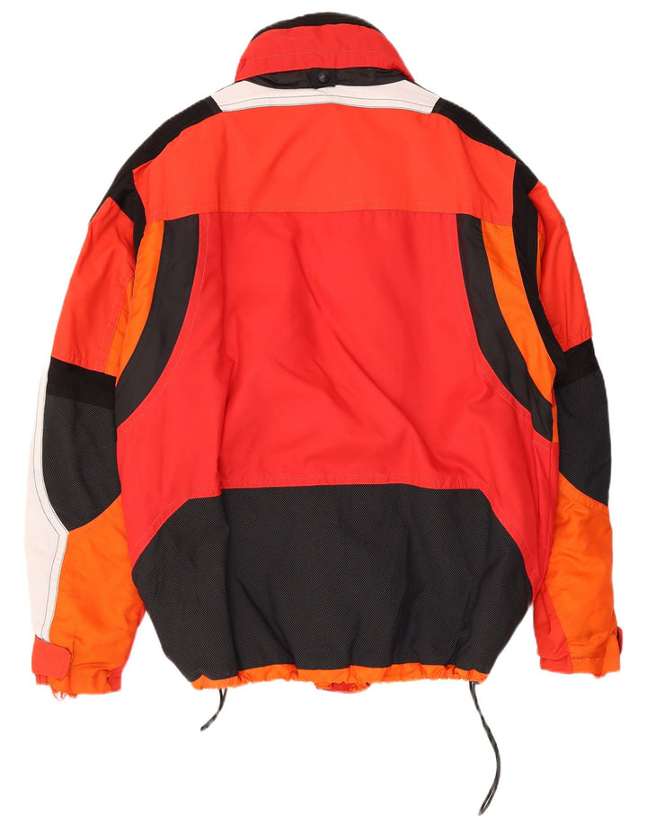 Colmar Herren-Skijacke mit Grafik, EU 50, Mittelrot, Farbblock