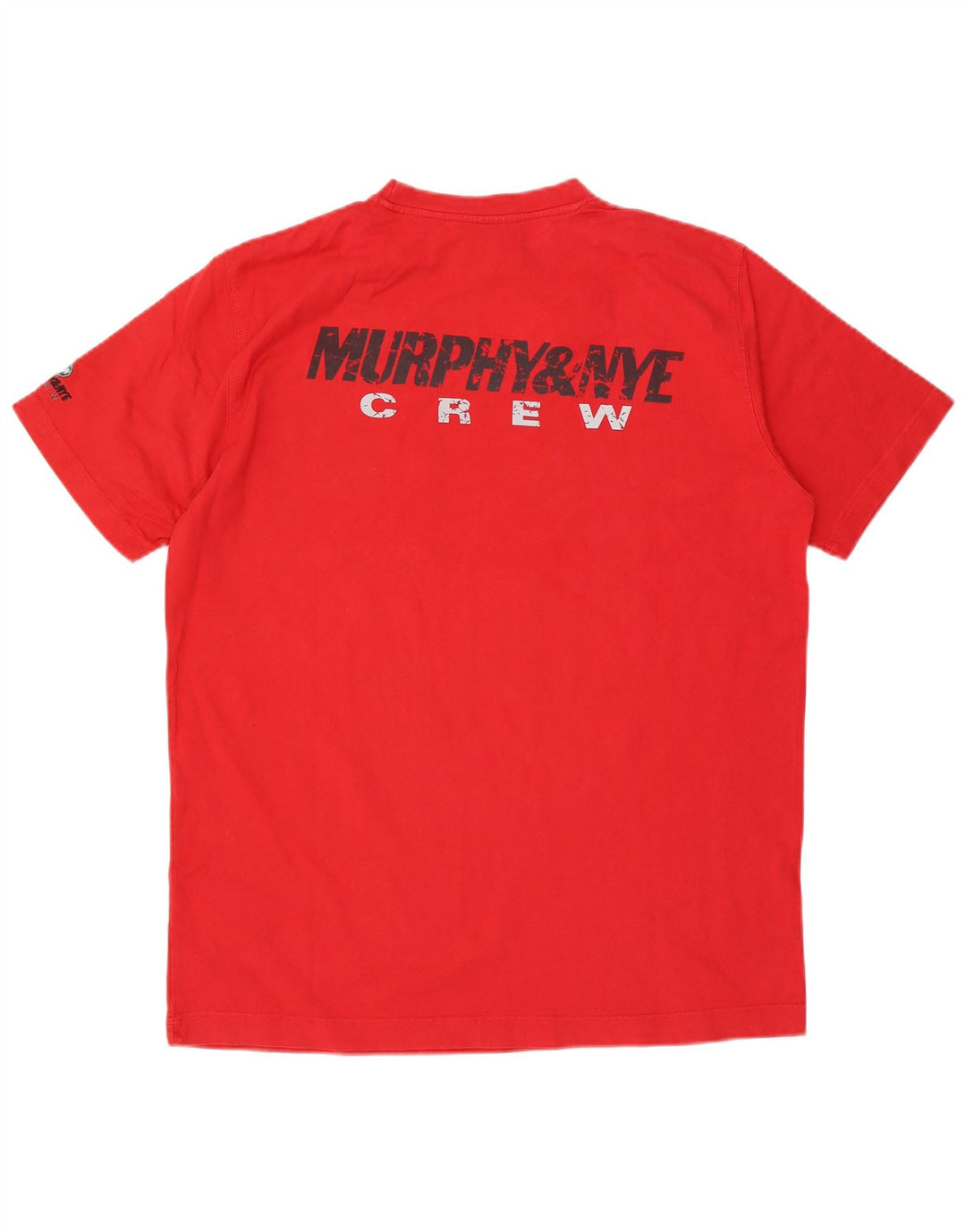 Murphy & Nye Herren-T-Shirt mit Grafik, 2XL, rote Baumwolle