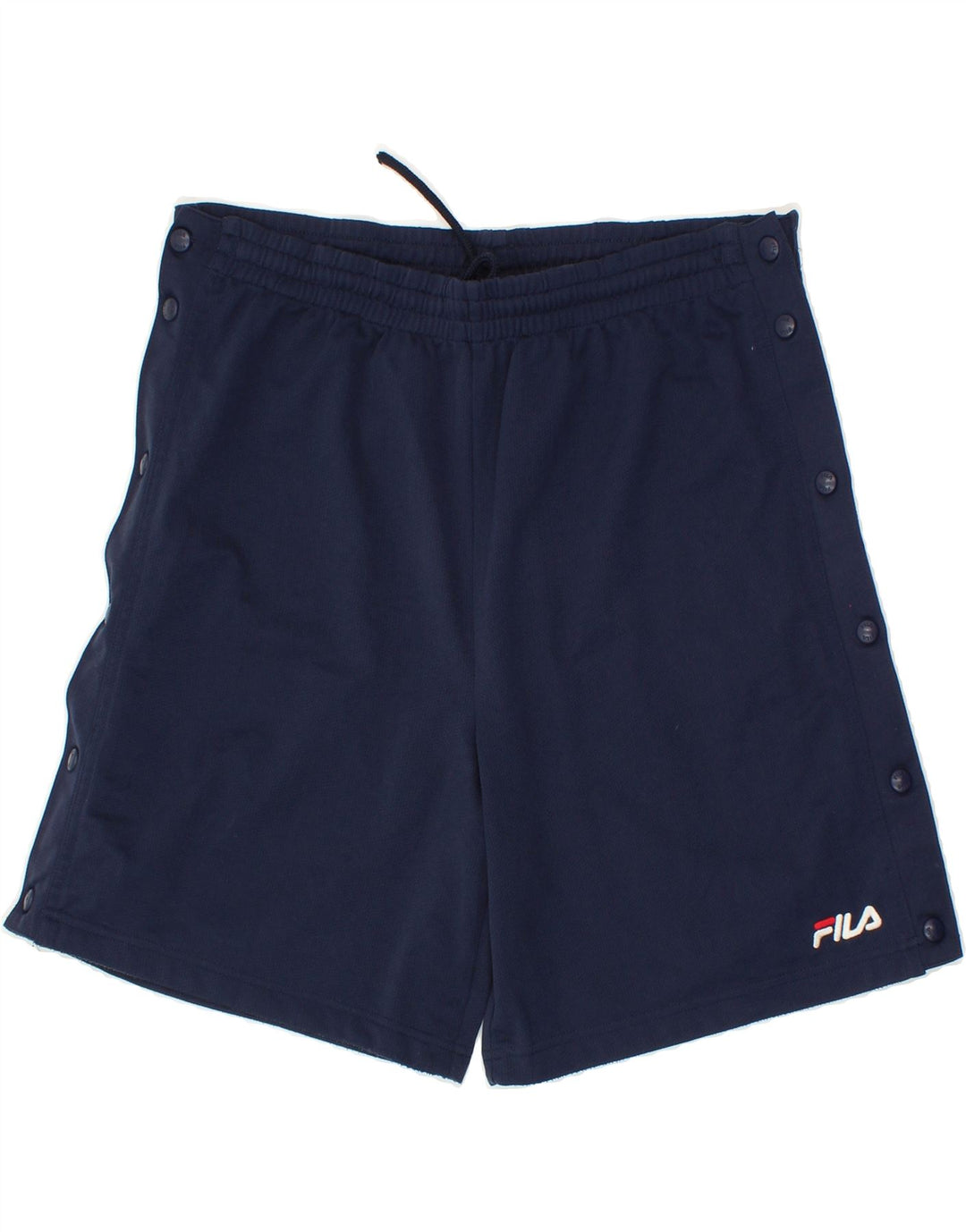 FILA Mens Sport Shorts Large  Navy Blue Vintage Fila and Second-Hand Fila from Messina Hembry 