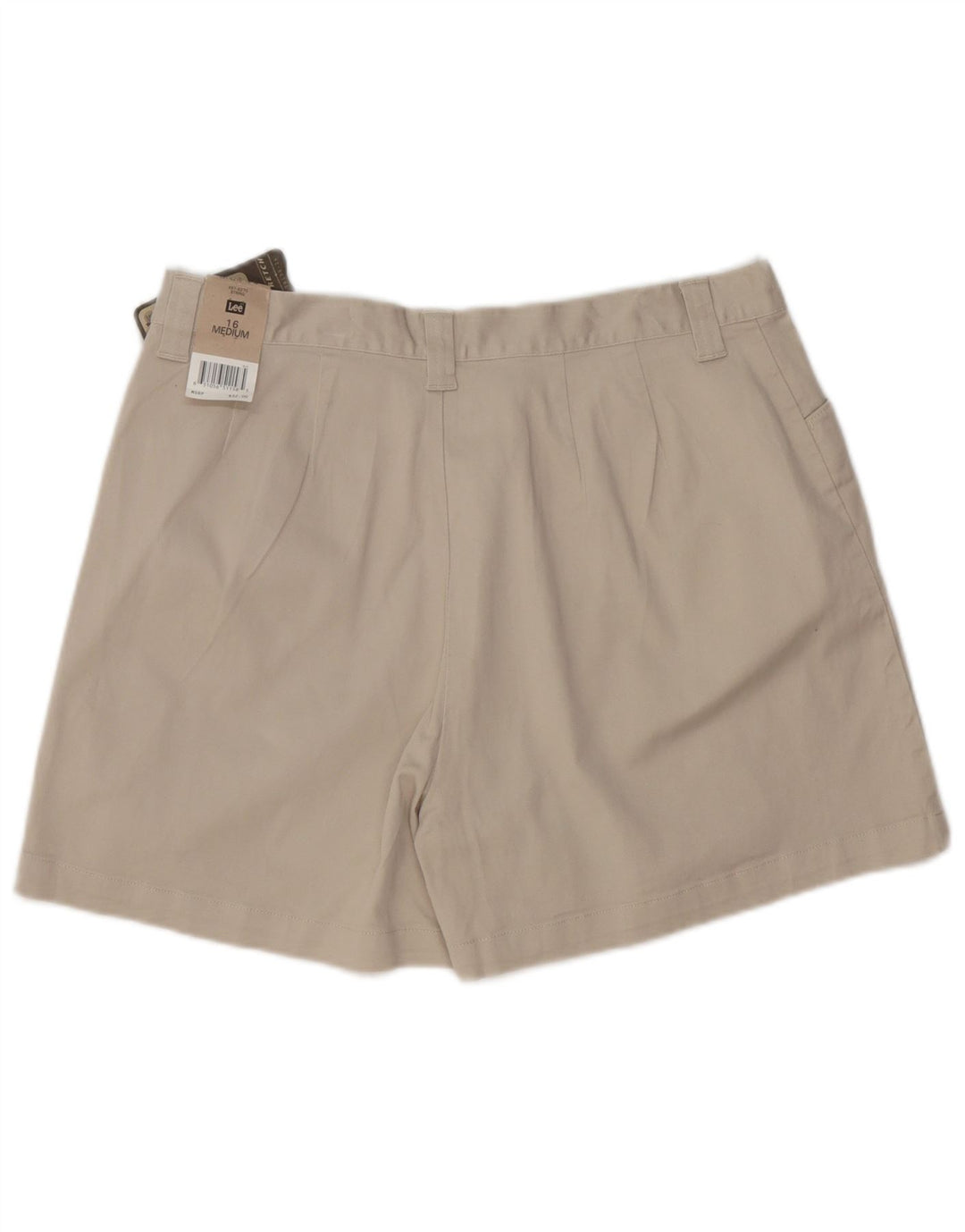 LEE Damen Freizeitshorts US 16 2XL W34 Graue Baumwolle