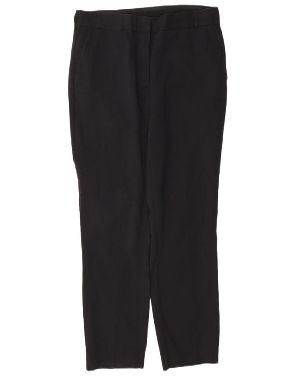 Gerade Chino-Hose für Damen von Zara, Größe L, W30, L27, Grau, Baumwolle