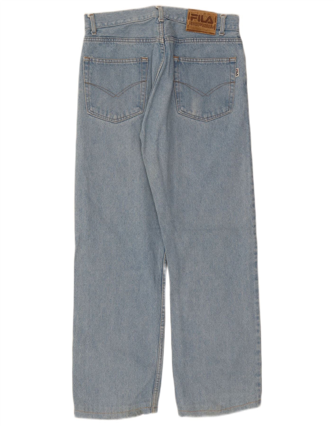 FILA Herren Straight Jeans W30 L28 Blau