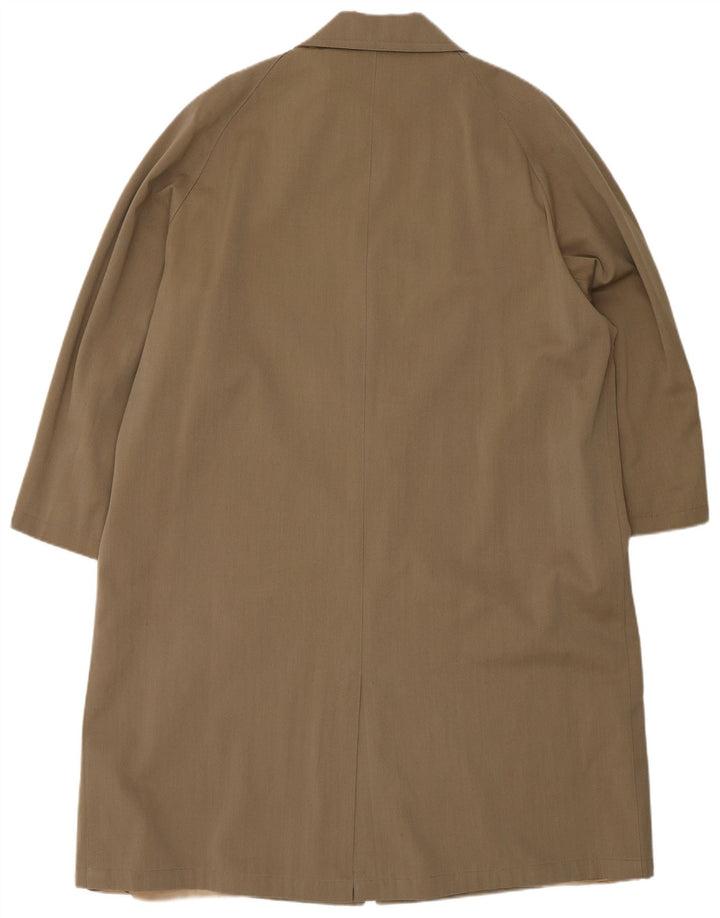 Vintage Damen Übergroßer Mantel UK 18 XL Braun