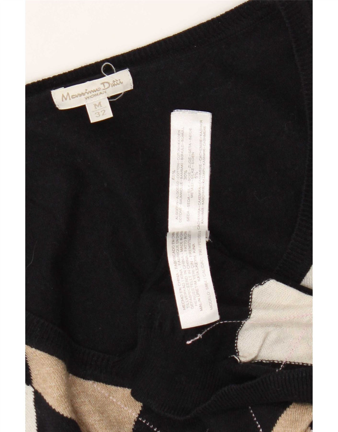 Massimo Dutti Damen-Pullover mit U-Boot-Ausschnitt, Gr. 12, mittleres Marineblau
