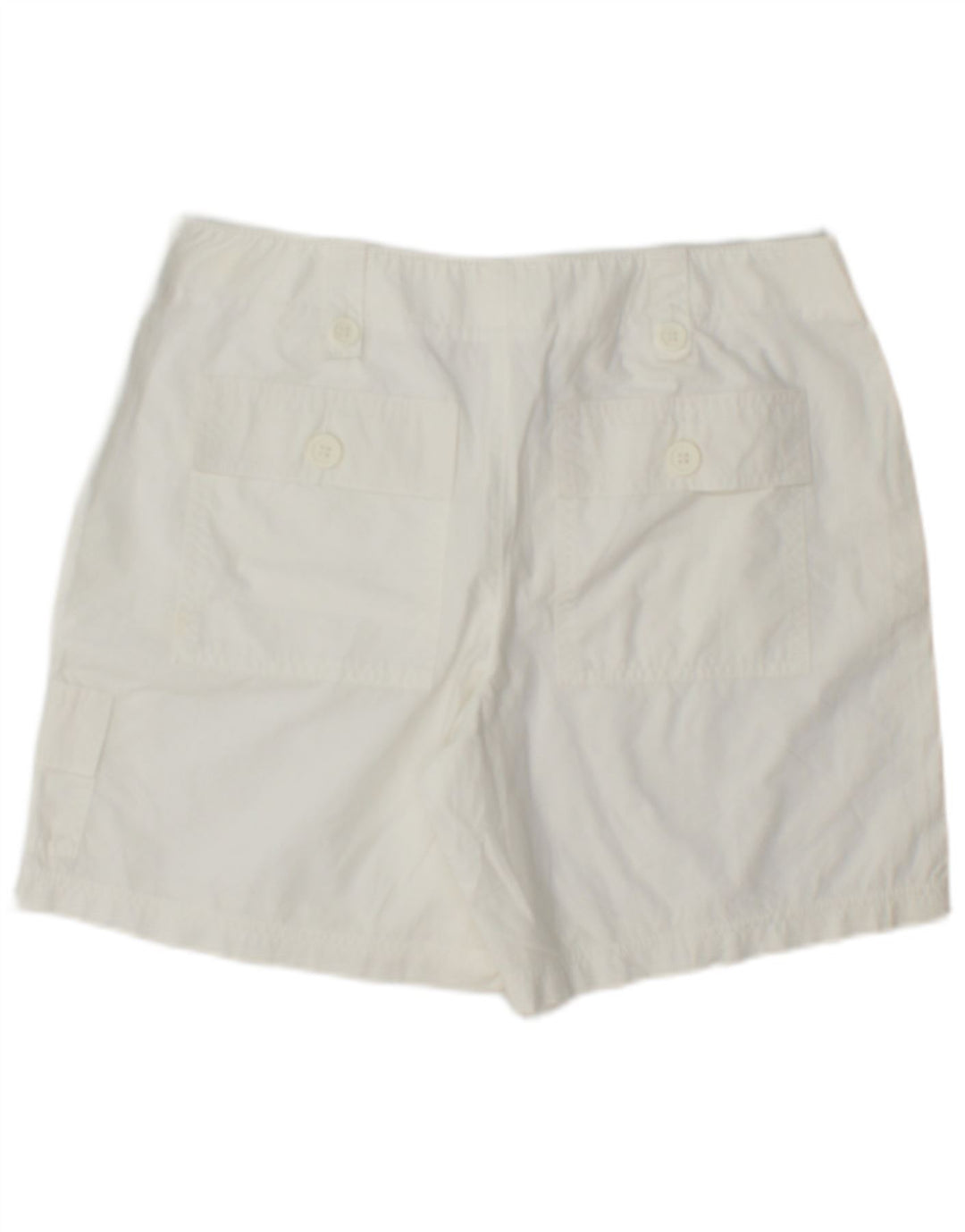 Marks & Spencer Damen Cargoshorts UK 12 Medium W32 Weiße Baumwolle
