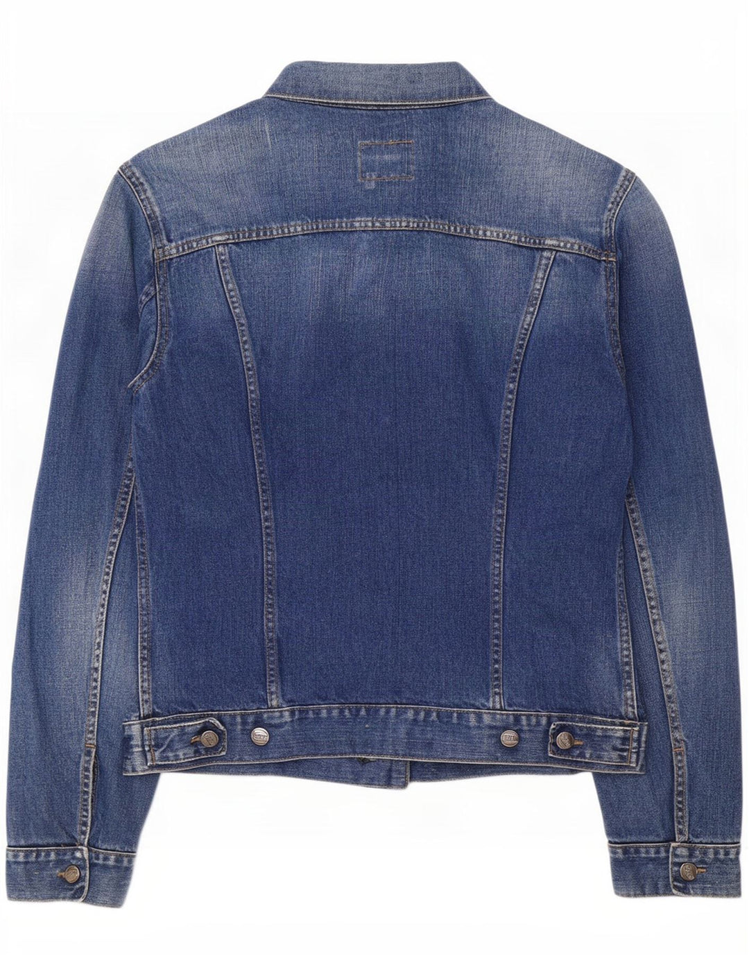 Gas Herren Jeansjacke UK 42 XL Blaue Baumwolle