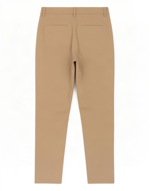 Marks & Spencer Slim Chino-Hose für Damen, UK 10, Größe S, W30, L29, Beige, Baumwolle