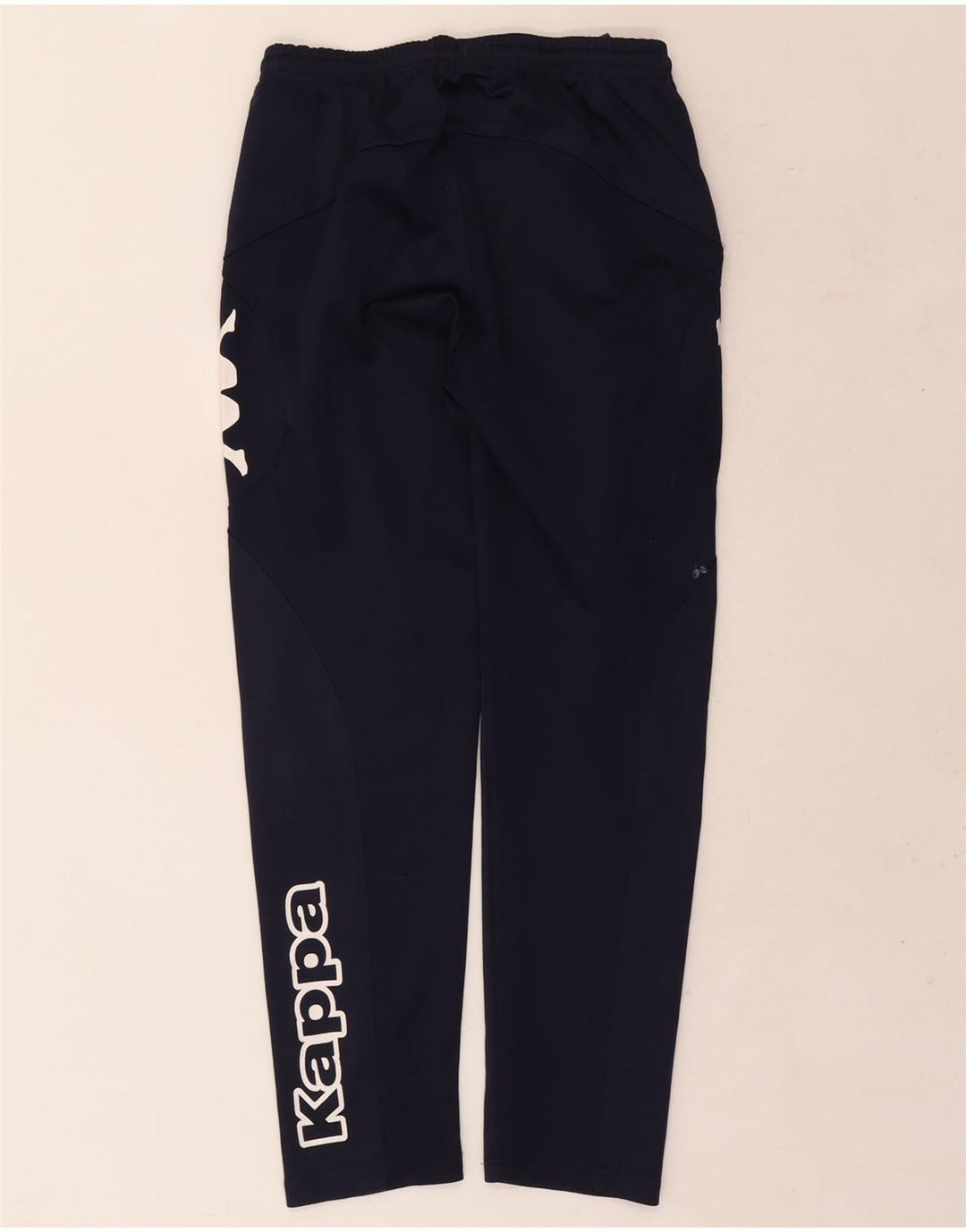 Kappa Jungen-Trainingshose mit Grafik, 11–12 Jahre, marineblaues Polyester