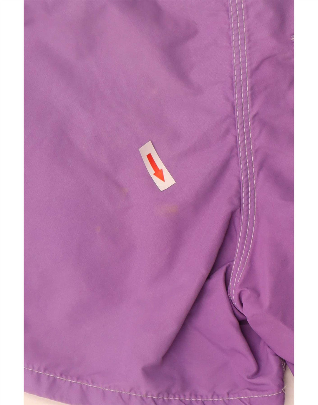 Sundek Herren-Badeshorts aus mittelviolettem Colourblock-Nylon