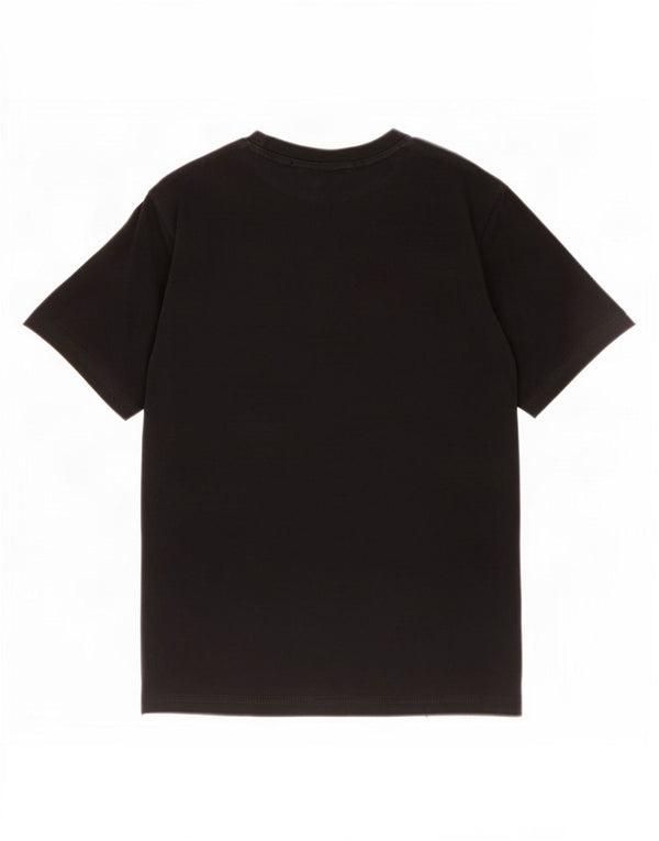 Fila Grafik-T-Shirt für Jungen, 11–12 Jahre, schwarze Farbblock-Baumwolle